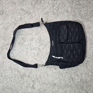 Baggallini Black Quilted Crossbody Bag